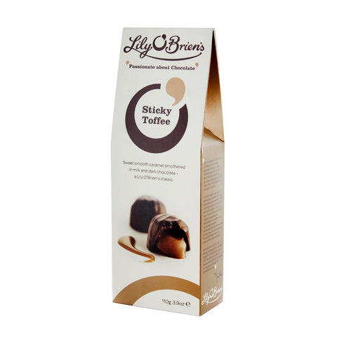 Lily O'Brien's Sticky Toffee Pouch - 110g (Pack 12)