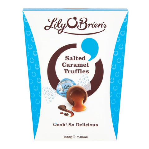 Lily O'Brien's Salted Caramel Truffles - 200g (Pack 8)