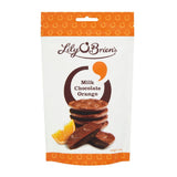 Lily O'Brien's Milk Choc Orange Bag - 100g (Pack 7)