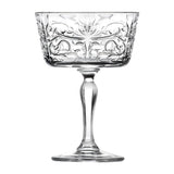 RCR Cristalleria Tattoo Champagne Saucer 268ml (Pack of 12)