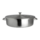 Steelite Creations Homestyle Brushed Stainless Round Chafer 9.1L