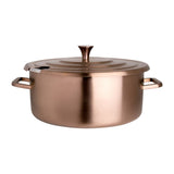 Steelite Creations Homestyle Brushed Bronze Round Soup Chafer 5.2L