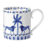 William Edwards Sultan's Garden Blue Mug Coupe 350ml (Pack of 12)