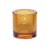 Hollowick Thick Round Amber Jewel Tealight 70mm x 73mm (Pack of 6)