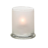 Hollowick Columns Satin Crystal Votive 76mm x 92mm (Pack of 12)