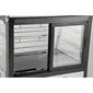 Polar G-Series Energy Efficient Countertop Food Display Fridge Black 160Ltr