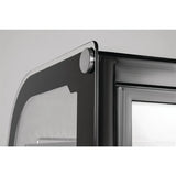 Polar G-Series Energy Efficient Countertop Food Display Fridge Black 160Ltr