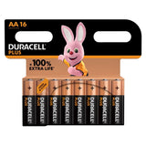 Duracell Plus AA 1.5V Battery  (Pack of 16)