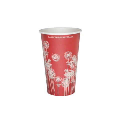Paper Vending Cups Swirl Design 340ml (Pack of  1000)