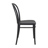 Victor Side Chair Black (Pack of 2)