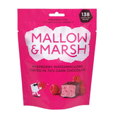 Mallow & Marsh Raspberry Marshmallow Pouches 100g (Pack of 6)