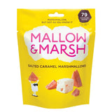 Mallow & Marsh Salted Caramel Marshmallow Pouches 100g (Pack of 6)