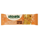Stoats White Chocolate & Hazelnut Oat Bars 42g (Pack of 24)