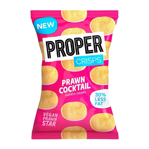 Propercrisps Prawn Cocktail Flavour 30g (Pack of 24)