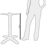 Bolero Cast Iron Table Leg Base