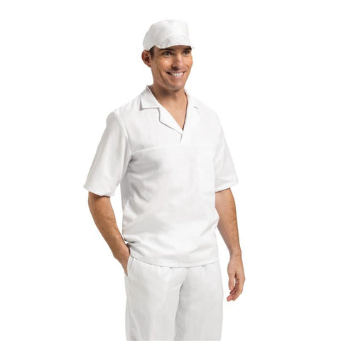 Unisex Bakers Shirt White XL