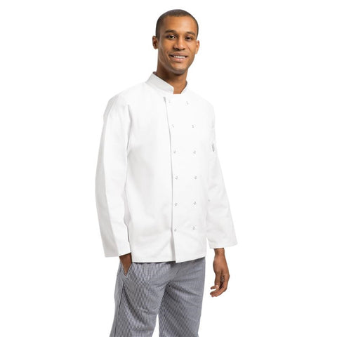 Whites Vegas Unisex Chef Jacket Long Sleeve White - XL