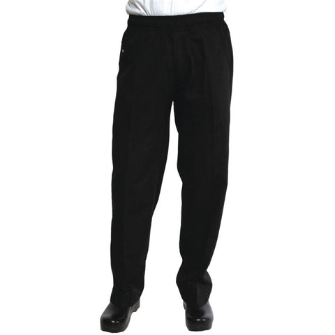 Chef Works Unisex Better Built Baggy Chefs Trousers Black XL