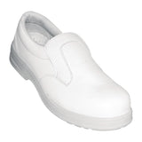 Lites Unisex Safety Slip On White Size 45