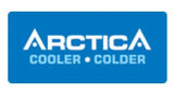 Arctica Double Hinged-Door Bottle Cooler - Black