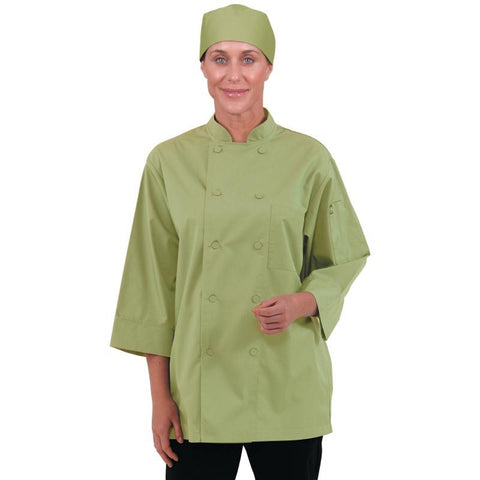 Chef Works Unisex Chefs Jacket Lime XL