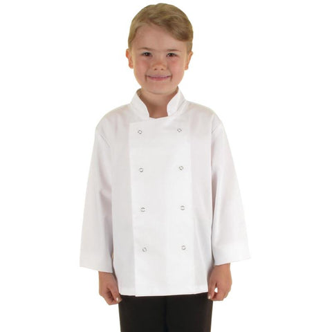 Whites Childrens Unisex Chef Jacket White S