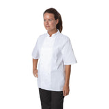 Whites Boston Unisex Short Sleeve Chefs Jacket White  2XL