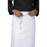 Chef Works Recycled Bistro Apron White