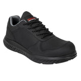 Slipbuster Recycled Microfibre Trainers Matte Black 37