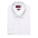 Brook Taverner Mens Rapino Long Sleeve Shirt White 17.5"