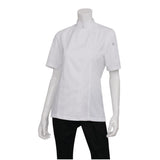 Chef Works Womens Springfield Zip Chefs Jacket White XL