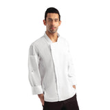 Chef Works Unisex Hartford Lightweight Chef Jacket White Size 3XL