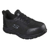 Skechers Womens Safety Shoe with Steel Toe Cap - Size 36 (UK 3)