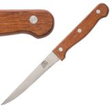 Olympia Steak Knives Wooden Handle