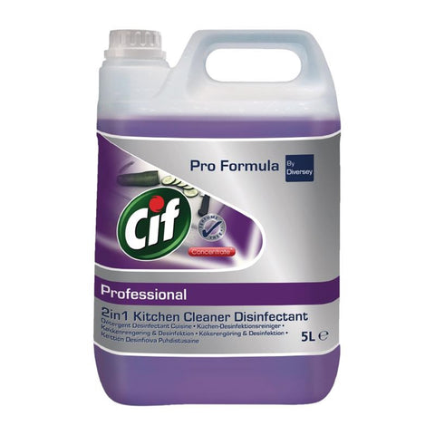 CIF Professional 2in1 Disinfectant 5 Litre (Pack of 2)