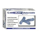 Blue Strip Detectable Plasters (Pack of 100)