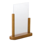 Securit Acrylic Menu Holder With Wooden Frame A5