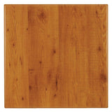 Werzalit Pre-drilled Square Table Top  Pine 700mm