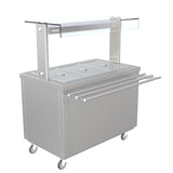 Parry Flexi-Serve Hot Cupboard with Wet Bain Marie Top and Quartz Heated Gantry FS-HBW3PACK