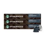 Starbucks Espresso Roast Nespresso Coffee Pods (12 x 10)