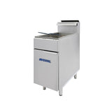 Imperial Freestanding Single Tank Natural Gas Fryer IFS-50