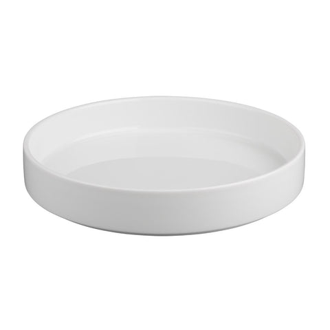 Olympia Whiteware Flat Walled Bowl - 270mm 10 2/3" (Box of 4)