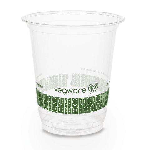 Vegware Compostable Slim Cold Cups 200ml - 7oz (Pack of 1000)