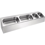 Vogue Stainless Steel Gastronorm Pan Rack Long