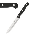 Olympia Rounded Steak Knives Black
