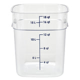 Cambro FreshPro Camsquare Food Storage Container 17.2Ltr
