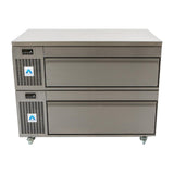 Adande Counter Fridge Freezer Double Drawer VCS2/LT