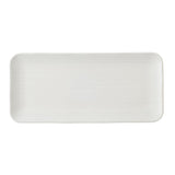 Churchill Dudson Harvest Norse White Organic Coupe Rect Platter 350 x 159mm (Pack of 6)