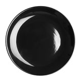 Olympia Cafe Coupe Plate Black - 200mm 8" (Pack of 12)