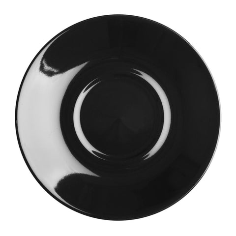 Olympia Cafe Saucer Black (Pack of 12)